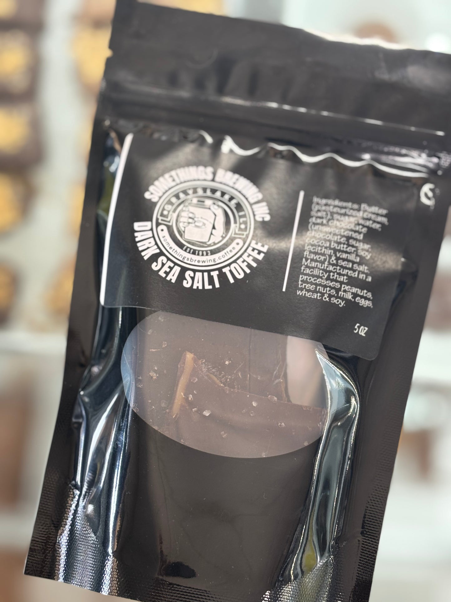 Dark Chocolate Sea Salt Toffee