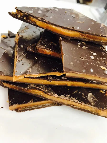 Dark Chocolate Sea Salt Toffee