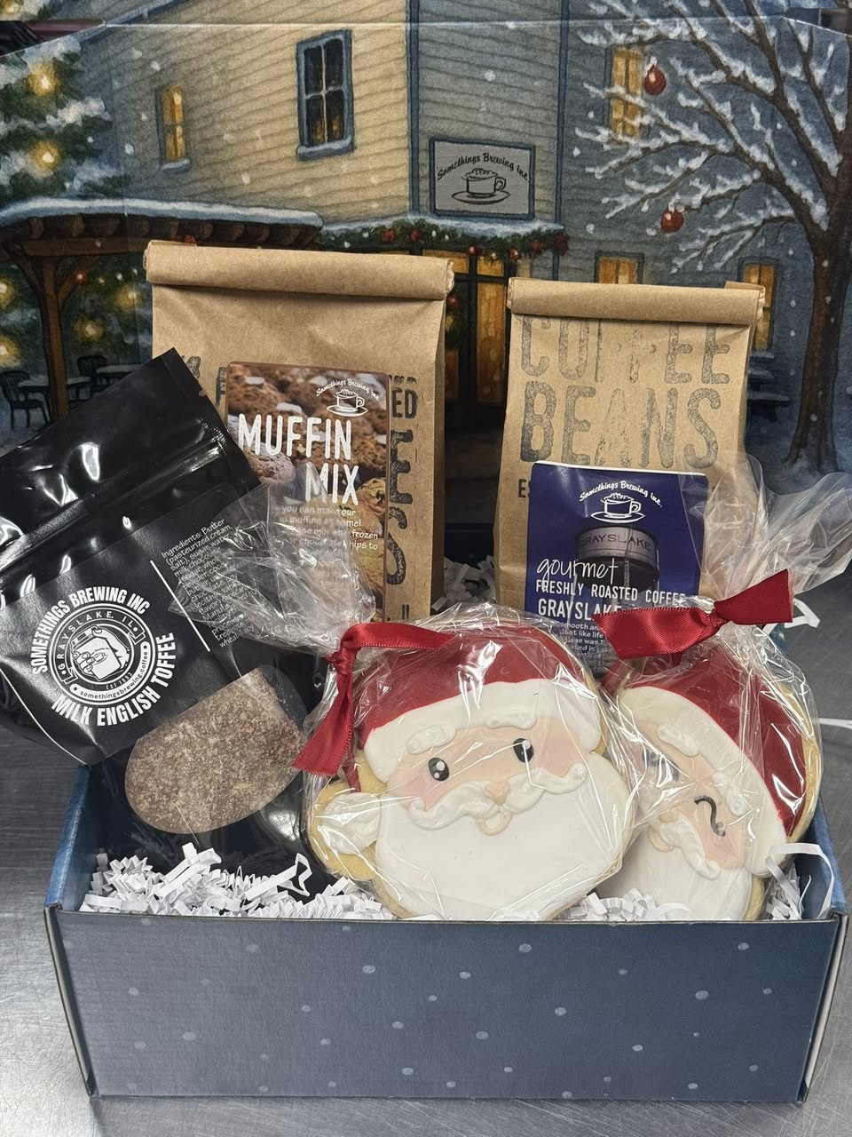 Small Breakfast with Santa Box