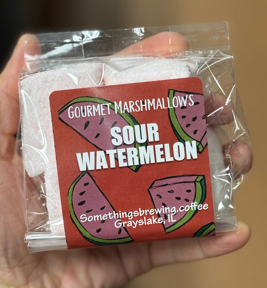 Sour Watermelon Marshmallows