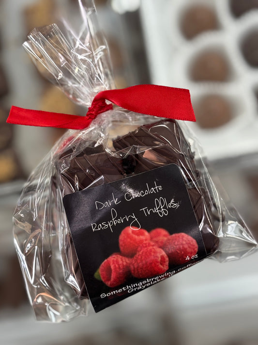 Raspberry Chocolate Truffles