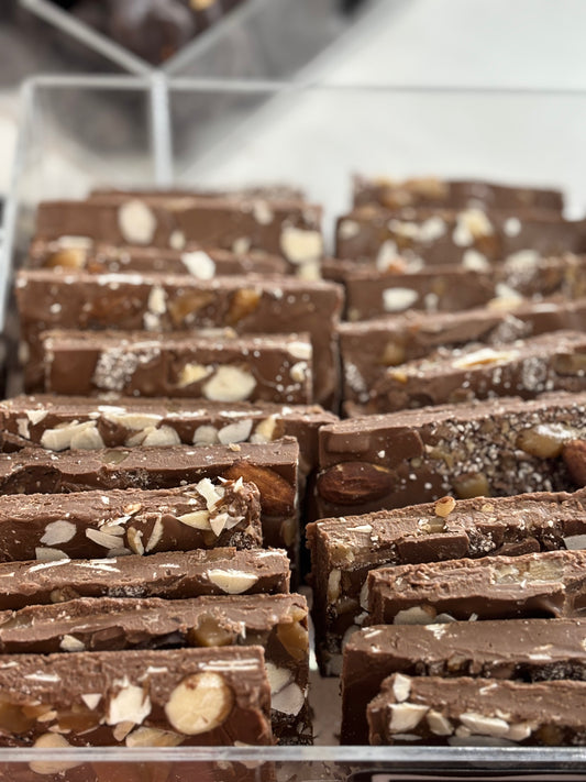 Toffee Almond Bark