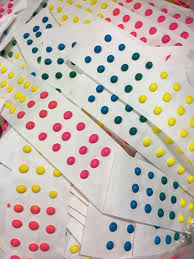 Paper Button Strips